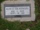Alice E Culverhouse Headstone
